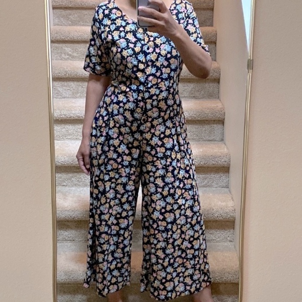 Vintage floral Jumpsuit
